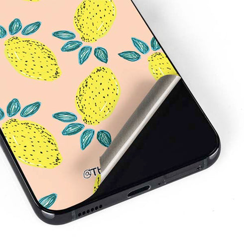 Bouffants and Broken Hearts Lemon Party Galaxy S22 Skin